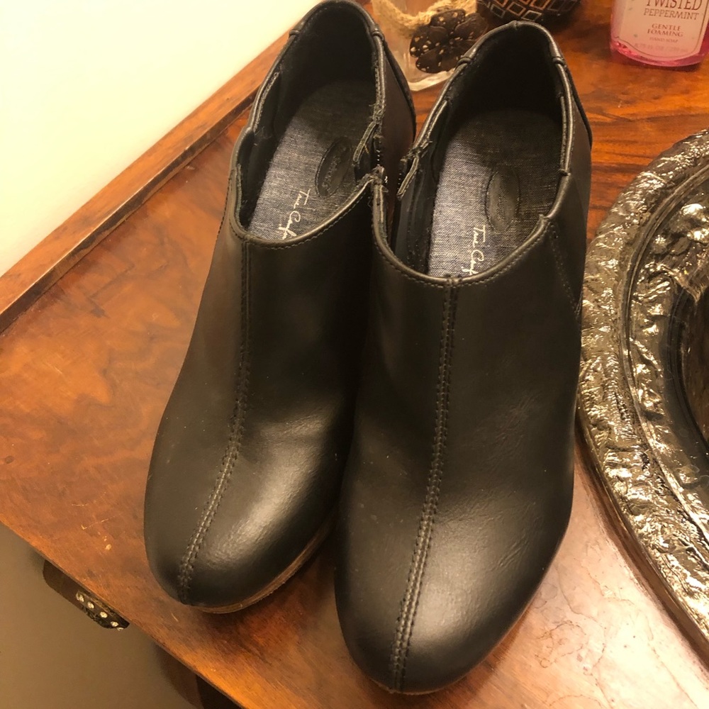 Dr scholls wedge booties